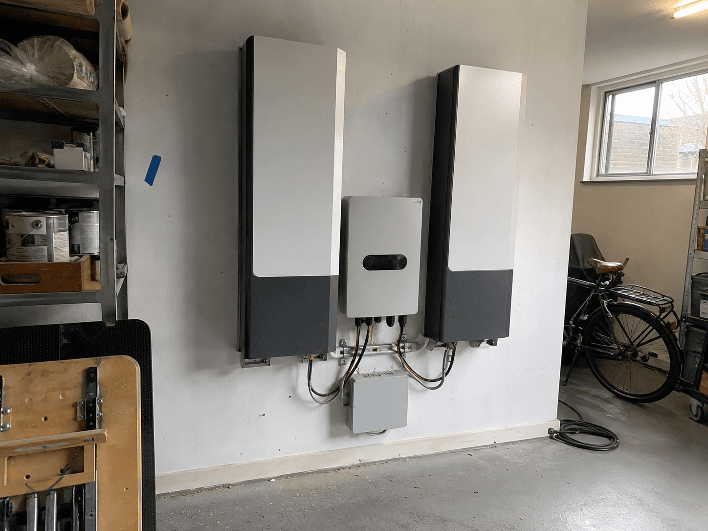 Thuisbatterij-installatie project 1